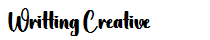 Writting Creative